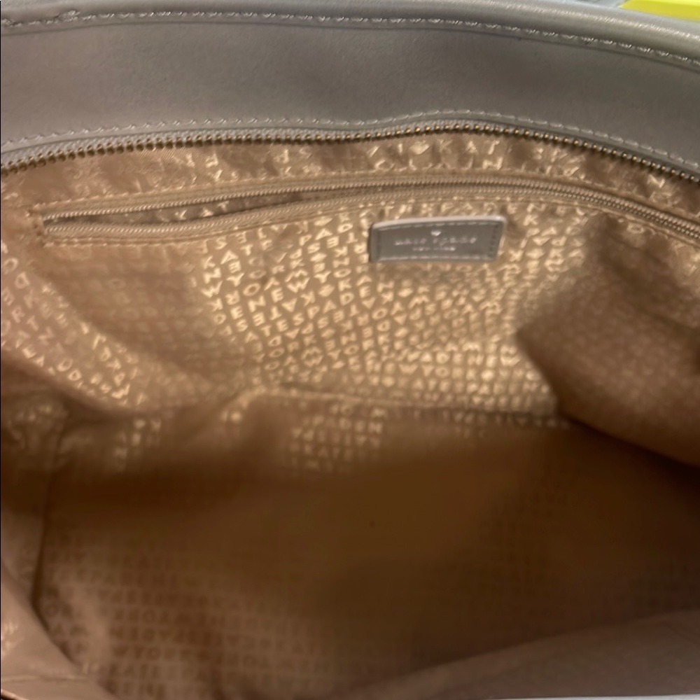 Kate‎ Spade silver Structured Tote Bag - Picture 7 of 8